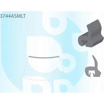 Autosklo PILKINGTON Vrchní bauset (lišta) čelního okna AS 3744ASMLT