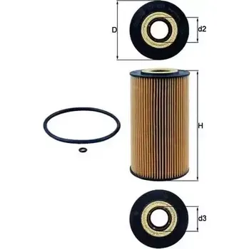 Olejový filtr MAHLE Olejový filtr MAO OX 169D
