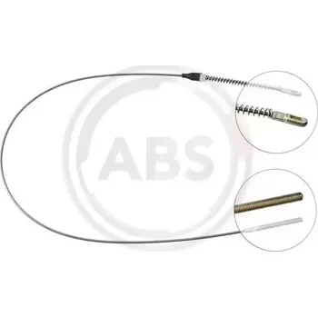Lanko parkovací brzdy A.B.S. Tažné lanko - parkovací brzda ABS K12068