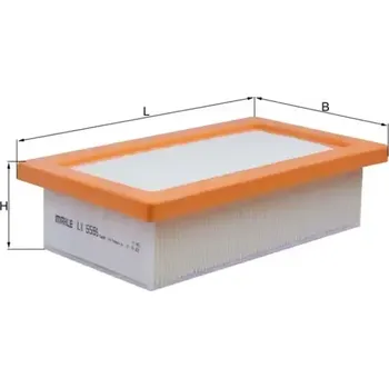 Vzduchový filtr MAHLE Vzduchový filtr MAO LX 5596