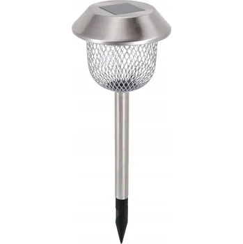 Venkovní osvětlení Solární lampa zapichovací Ideus stříbrná 36 cm 1 ks