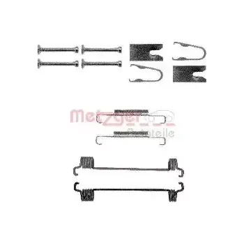 Brzdová čelist METZGER Sada příslušenství parkovacích brzdových čelistí MTG 105-0875