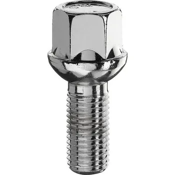 Šroubek na kolo Bimecc Kolový šroub M12x1,5x30 - kulová R12 - 50,5mm - klíč 17