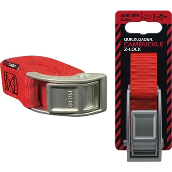 Upínací popruh Quickloader Popruh se sponou a Z-zámkem Z-lock 800 kg 3 m x 25 mm