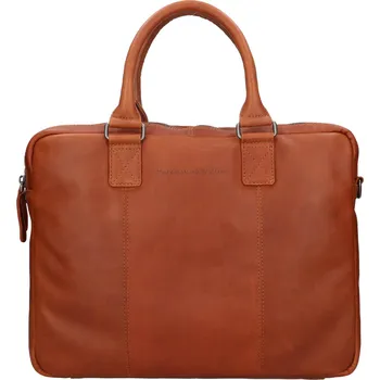 Pánská aktovka Pánská kožená taška na notebook The Chesterfield Brand Lorenc - koňak
