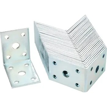 Tesařské kování Tesařský spojovací úhelník KL1 50x50x35 pozink (20 ks)