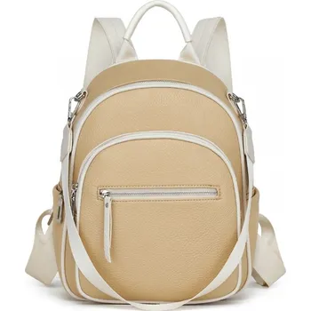 Městský batoh Dámský batoh a kabelka 2v1 Miss Lulu 9L - žlutý