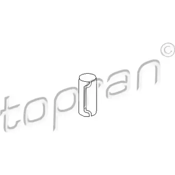 Silentblok nápravy TOPRAN Pouzdro - uložení příčného závěsného ramena TPR 200 509