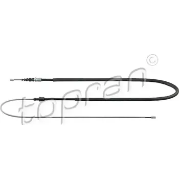 Lanko parkovací brzdy TOPRAN Tažné lanko parkovací brzdy TPR 721 672