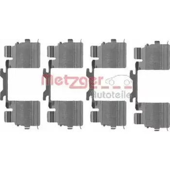 Brzdový systém METZGER Sada příslušenství obložení kotoučové brzdy MTG 109-1725