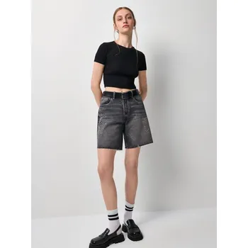 Dámské kraťasy Džínové kraťasy - 38 - House - šedá - 760GE-90J