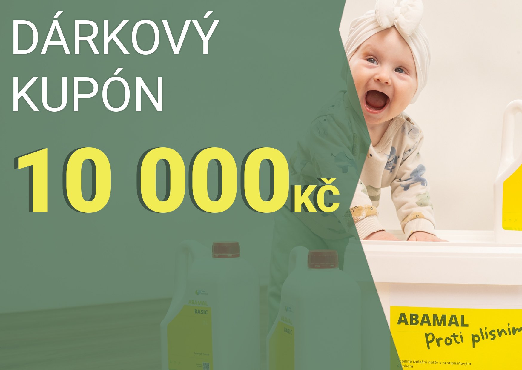 Dárkový kupón v hodnotě 10 000Kč