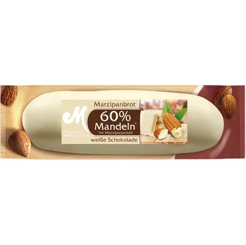 Bonbon Odenwälder Marzipan Marcipánový chlebíček mandlový s bílou čokoládou 100g