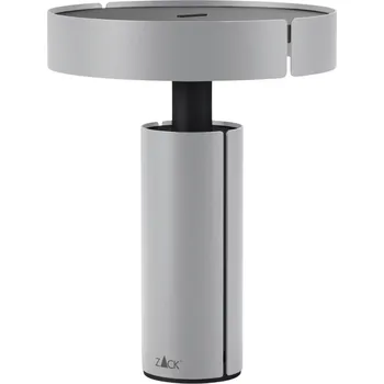 Lampička Zack, Bezdrátová lampa Yaro stříbrná černá - Formadore