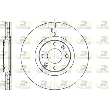 Brzdový kotouč ROADHOUSE Brzdový kotouč - 302 mm RDH 61059.10