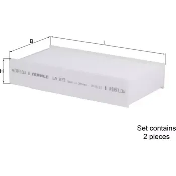 Kabinový filtr MAHLE Filtr vzduchu v interiéru MAO LA 873/S