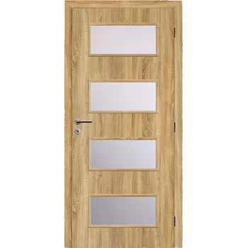 Interiérové dveře Dveře interiérové Solodoor SMART 17 dub sonoma levé 700 mm