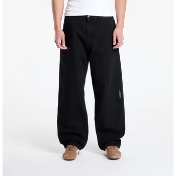 Pánské kalhoty Kalhoty Carhartt WIP OG Single Knee Graphic Pant Black Heavy Stone Wash XS