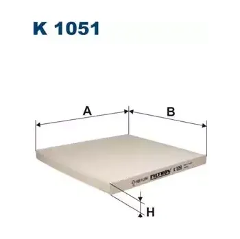 Kabinový filtr FILTRON Filtr - vzduch v interiéru FI K1051
