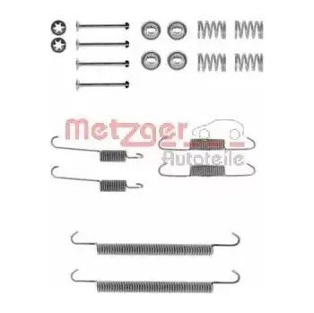 Brzdová čelist METZGER Sada příslušenství brzdové čelisti MTG 105-0707