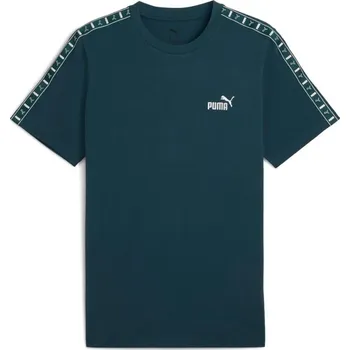 Pánské oblečení Pánské triko PUMA ESS TAPE TEE 684674-75 ZELENÁ L