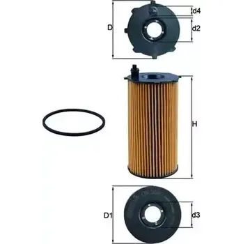 Olejový filtr MAHLE Olejový filtr MAO OX 354D