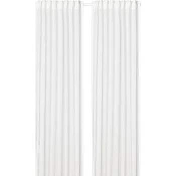 Záclona Bílé Záclony SILVERLÖNN 145x300 cm Pár s Tunýlkem