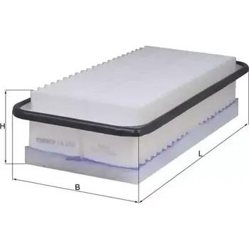 Vzduchový filtr MAHLE Vzduchový filtr MAO LX 3187