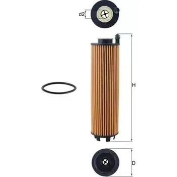 Olejový filtr MAHLE Olejový filtr MAO OX 1301D