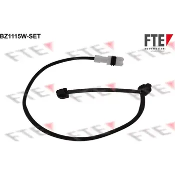 Brzdová destička FTE Výstražný kontakt opotřebení obložení FTE BZ1115W-SET