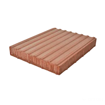 Dlažba Diton Dlažba betonová Obdélník 60 mm slepecká vodící linie červená (40)