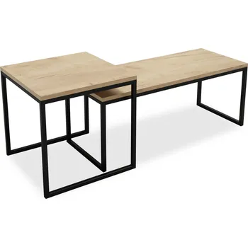 Konferenční stolek STK M4 konferenční stůl Barva: bílá, Rozměry: 50 cm/100 cm/50 cm/