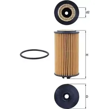 Olejový filtr MAHLE Olejový filtr MAO OX 978D