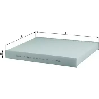 Kabinový filtr MAHLE Filtr - vzduch v interiéru MAO LA 182