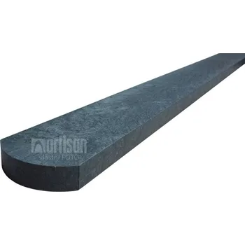 Plotovka Plastové plotovky Transform půlkulaté 78x21x1000, šedé - re