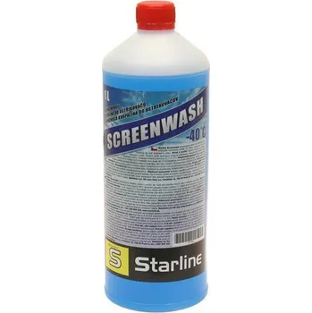 Směs do ostřikovače Starline Zimní kapalina do ostřikovačů -40 °C 1 l NA SW-1