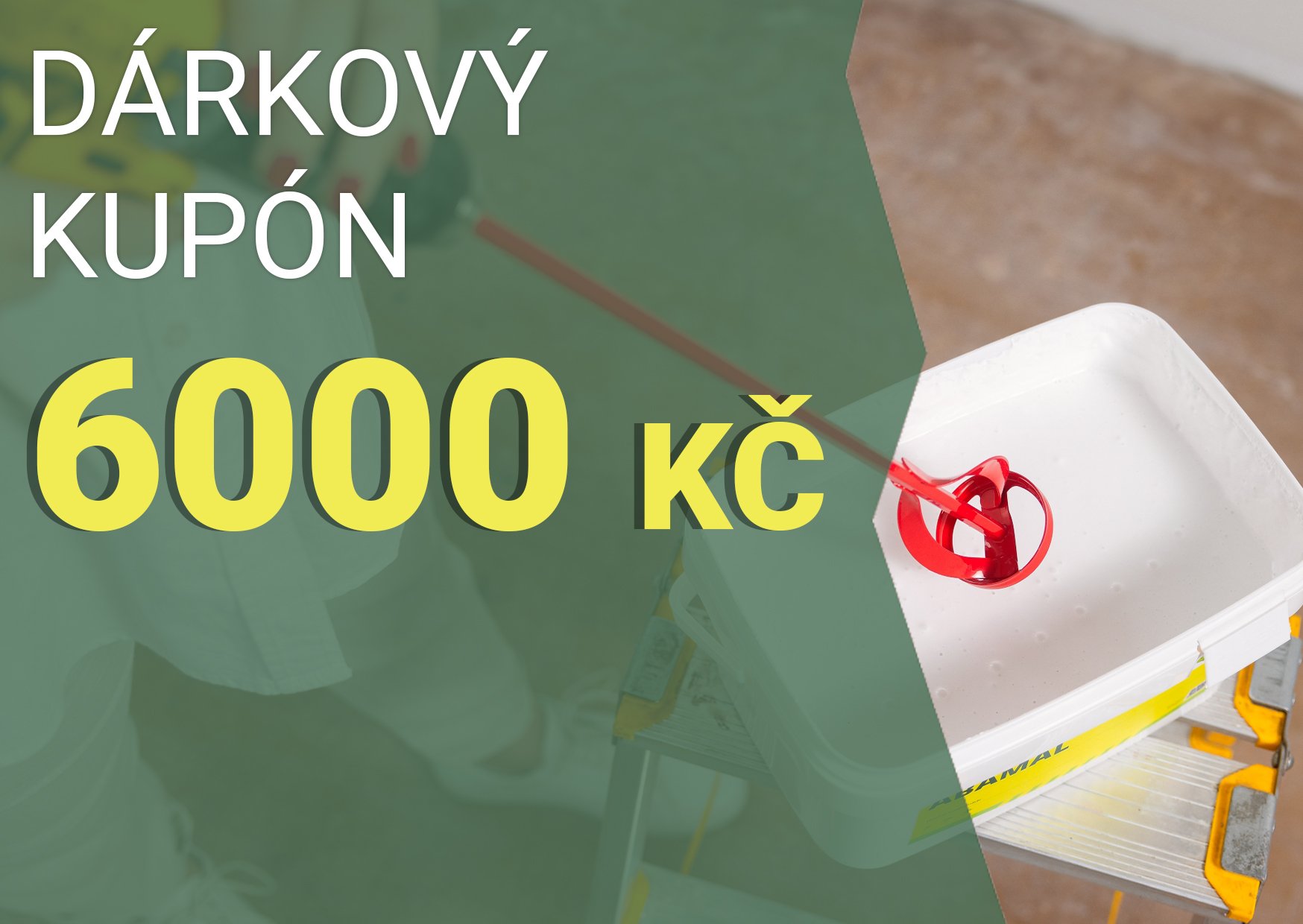 Dárkový kupón v hodnotě 6000Kč