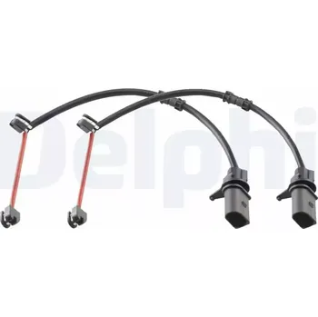 Brzdová destička DELPHI Výstražný kontakt opotřebení obložení DF LZ0359