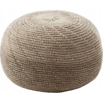 Taburet Béžový čalouněný Taburet IKEA