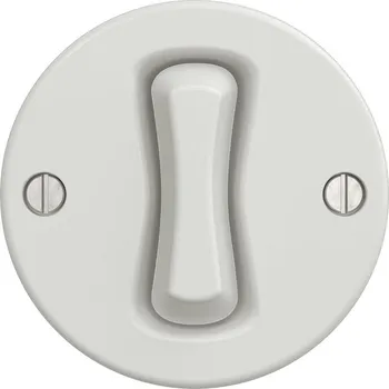 vypínač Kliklap Kliklap - Retro jednopólový vypínač bez rámečku č. 1 bílá KA0001