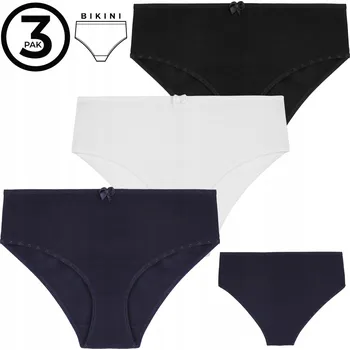 Dámské oblečení DÁMSKÉ KALHOTKY KALHOTKY BAVLNA KLASICKÉ MORAJ L 3pack