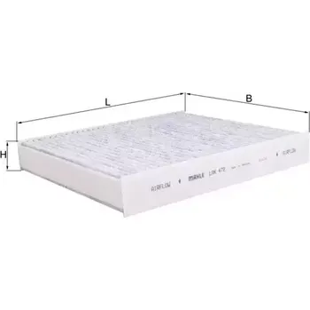Kabinový filtr MAHLE Filtr - vzduch v interiéru MAO LAK 472