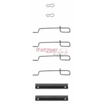 Přislušenství brzdového systému METZGER Sada příslušenství obložení kotoučové brzdy MTG 109-0992