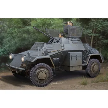 Plastikový model German Sd.Kfz.222 Leichter Panzerspahwagen (1st Series) - Hobby Boss 83815