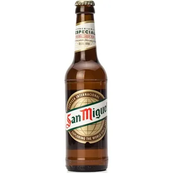 Pivo San Miguel Cerveza Especial 13° 0,33 l sklo