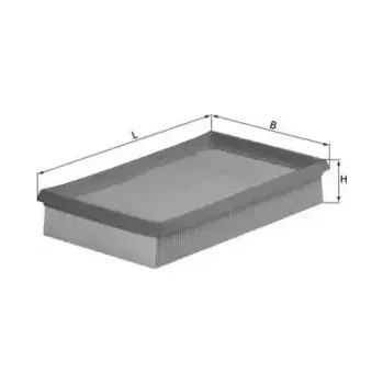 Vzduchový filtr MAHLE Vzduchový filtr MAO LX 663