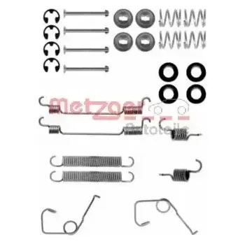 Brzdová čelist METZGER Sada příslušenství brzdové čelisti MTG 105-0706
