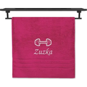 Ručník Ručník se jménem NA PŘÁNÍ purpur 50x100 Činka