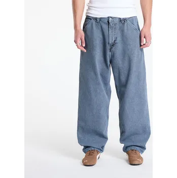 Pánské kalhoty Kalhoty Carhartt WIP OG Single Knee Pant Black/ Blue Fog Garment Dyed XS