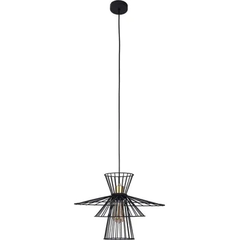 Lustr na lanku TAREK 1xE27/40W/230V černá
